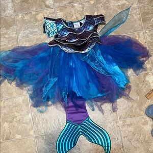 Gillian’s Closet Mermaid Costume for Kids - Blue and Purple